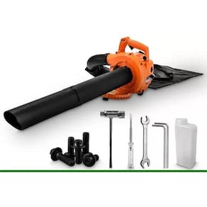 Soprador Aspirador Tritura Recolhe Folhas A Gasolina 26Cc 2T