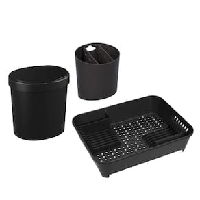 Kit Organizador Pia Bancada Cozinha Coza Brinox - Vermelho