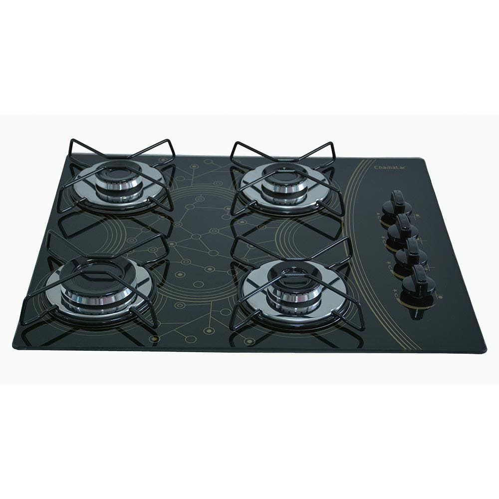 Fogão Cooktop Classic 4 Bocas Ultra Chama Mesclado