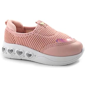 Tênis Luz Casual Infantil Menina Led Dia a Dia Molekinha 2720.109