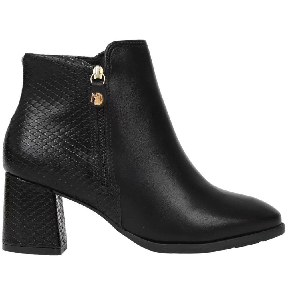 Bota Feminina Casual Ultra Conforto Cano Baixo Salto Médio Modare 7078.101