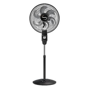 Ventilador Coluna Mallory EOLO TS+ 40cm com 3 Velocidades Preto/Grafite