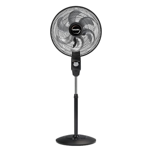 imagem-Ventilador Coluna Mallory EOLO TS+ 40cm com 3 Velocidades Preto/Grafite - 110V