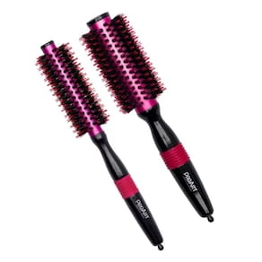 Kit Escova Profissional Metálica Pro 15/25mm Rosa ProArt