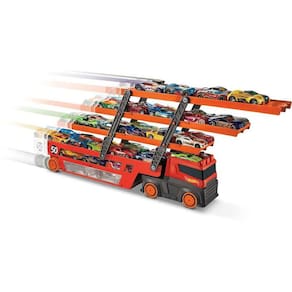Hot Wheels Pista City Mega Caminhão Reboque GHR48 Mattel