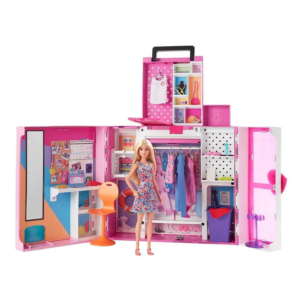 Barbie camper with store pool