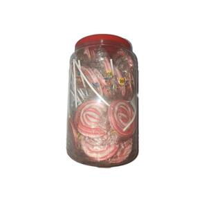 Pirulito Psicodélico Chaves Rosa e Branco 30g C/30 Un