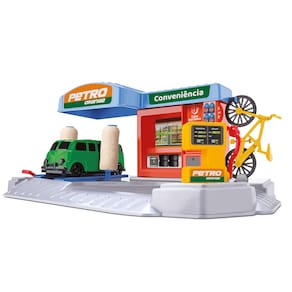 Mini Posto Brinquedo Petro Orange Toys Fusca 3+ Conveniência
