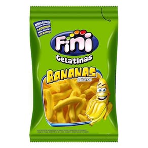 Balas de Gelatinas Fini Bananas 90g