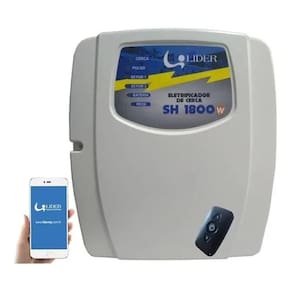 Eletrificador De Cerca Elétrica Líder Sh1800 Wifi