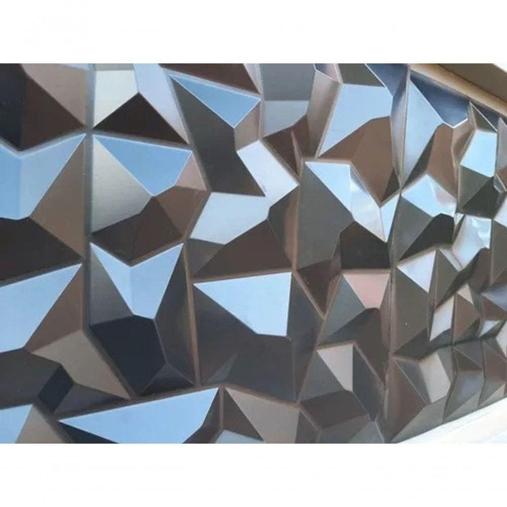 Placa Painel 3d Revestimento Pvc Relevo Cx Com 50 Unids Parede Decorada