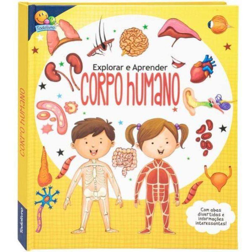 Explorar E Aprender - Um Livro Com Abas: Corpo Humano