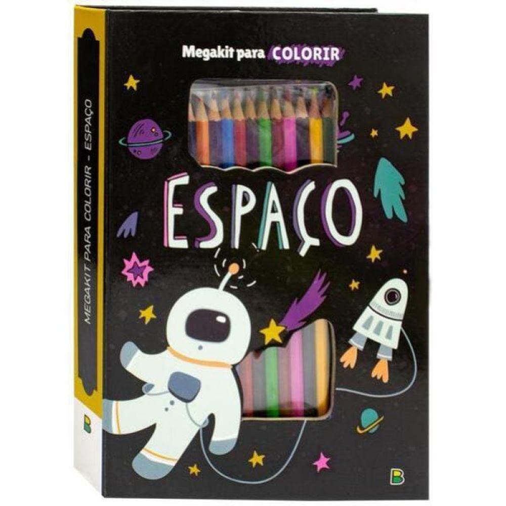 Megakit Para Colorir: Espaço