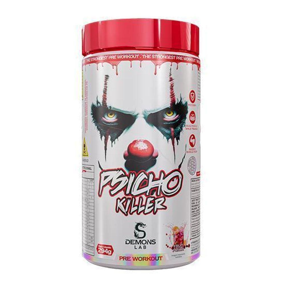 Lançamento Pré Treino - Psicho Killer 294G - Fruit Punch