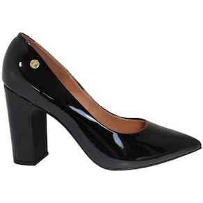 Sapato Scarpin Feminino Casual Social Salto Bloco Alto Vizzano 1285.400