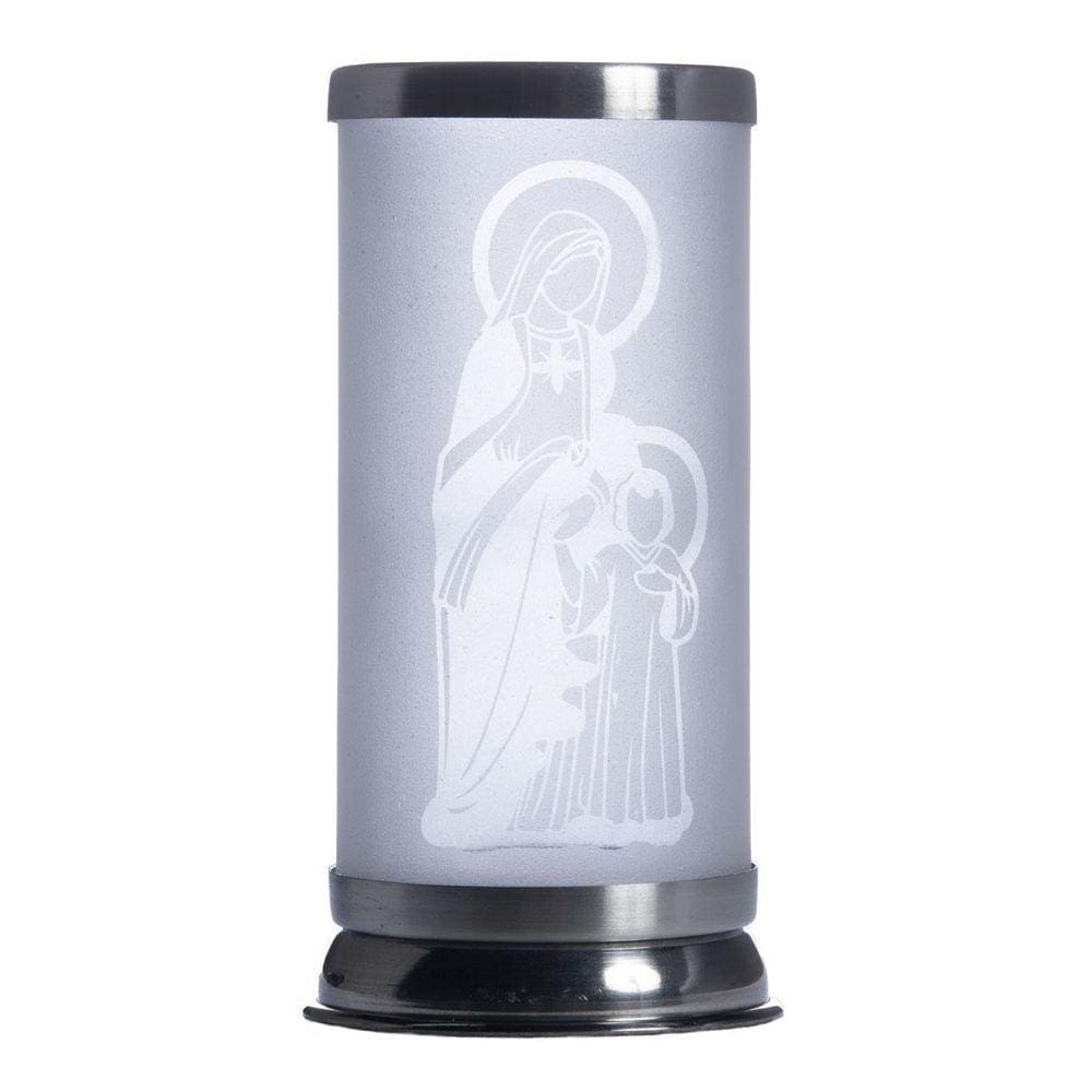 Cúpula Porta Vela Maria Passa Na Frente Vidro Jateado