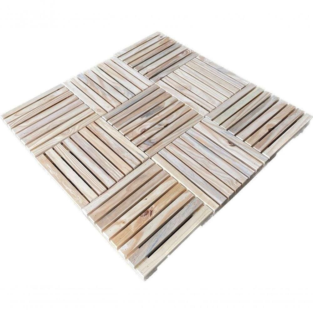 Conjunto Piso Moderno Industrial 30X30Cm Para Lojas