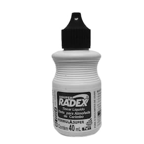 Tinta Para Almofada de Carimbo Alto Rendimento 40ml - Radex