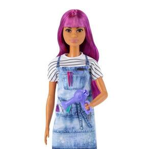 Boneca Barbie Profissões Cabeleireira GTW36 - Mattel
