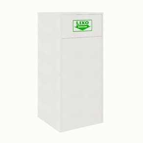 lixeira de escritório module branca