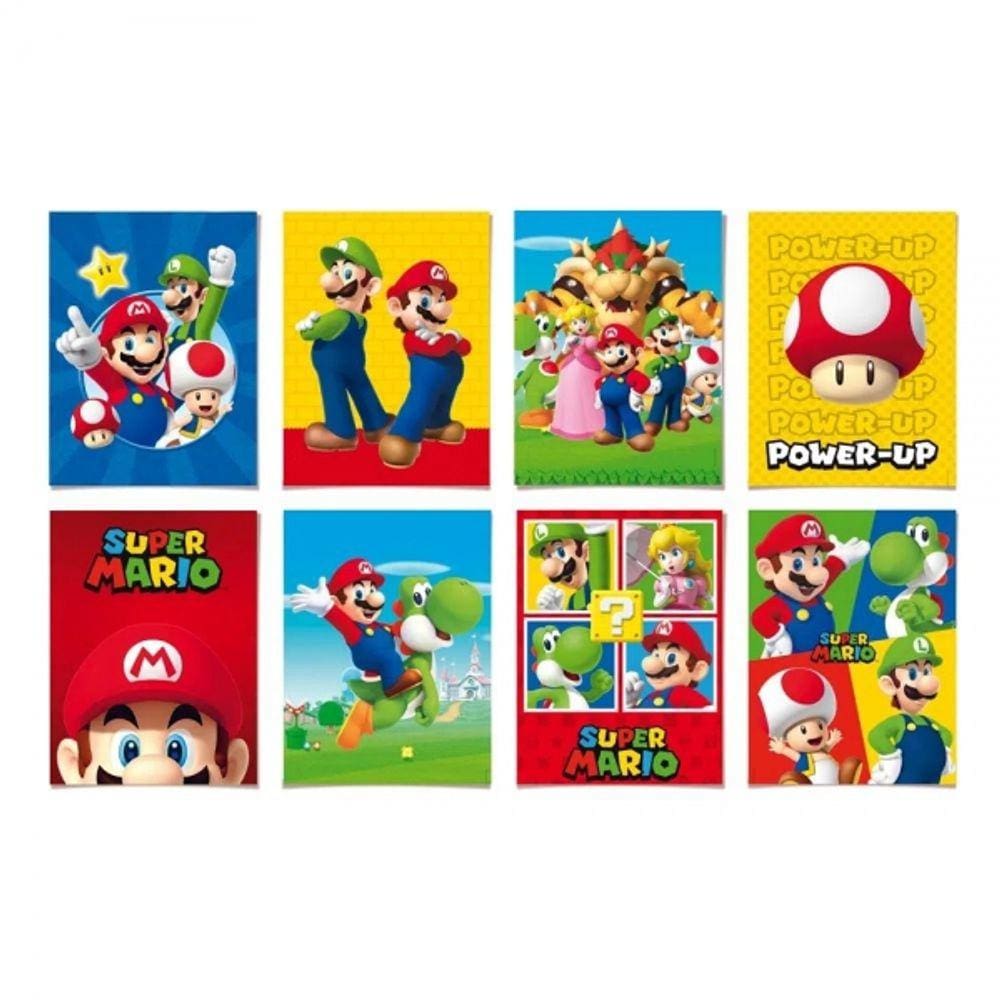 Cartaz Decorativo Super Mario 8 Un Cromus