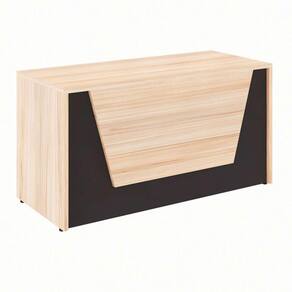 balcão de atendimento ção calvi e preto 74x140 cm