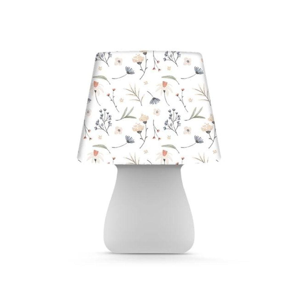 Luminária Abajur de Mesa Grande Floral