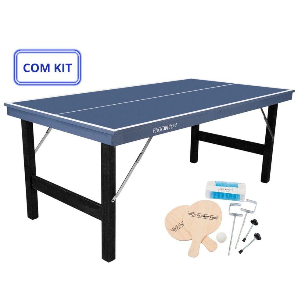 Mesa De Tênis De Mesa / Ping Pong - Olimpic - MDP 12mm - Klopf - Cód. 1014  - Faz a Boa!