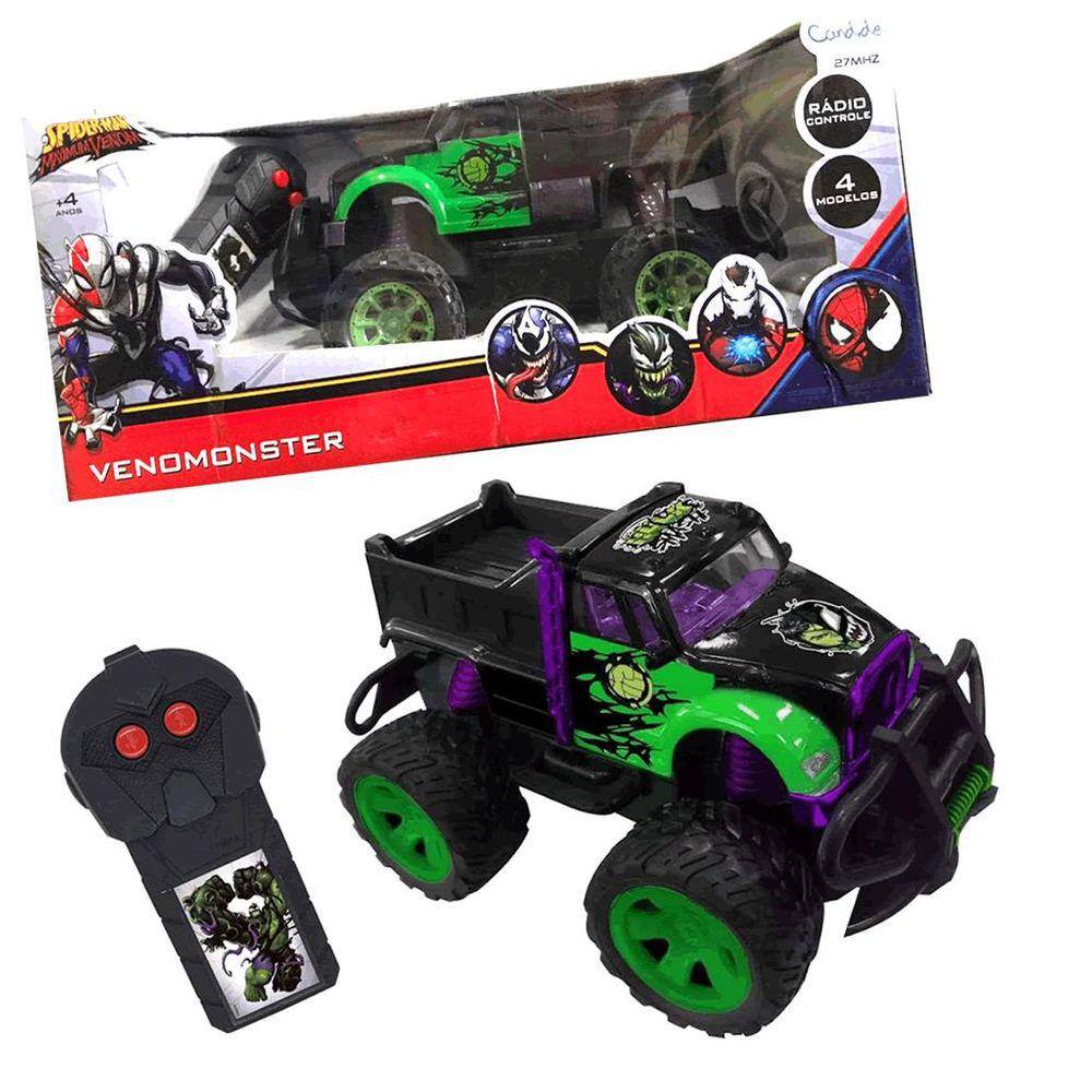 Carro De Controle Remoto Power Machines Verde Havan Toys - HBR0356