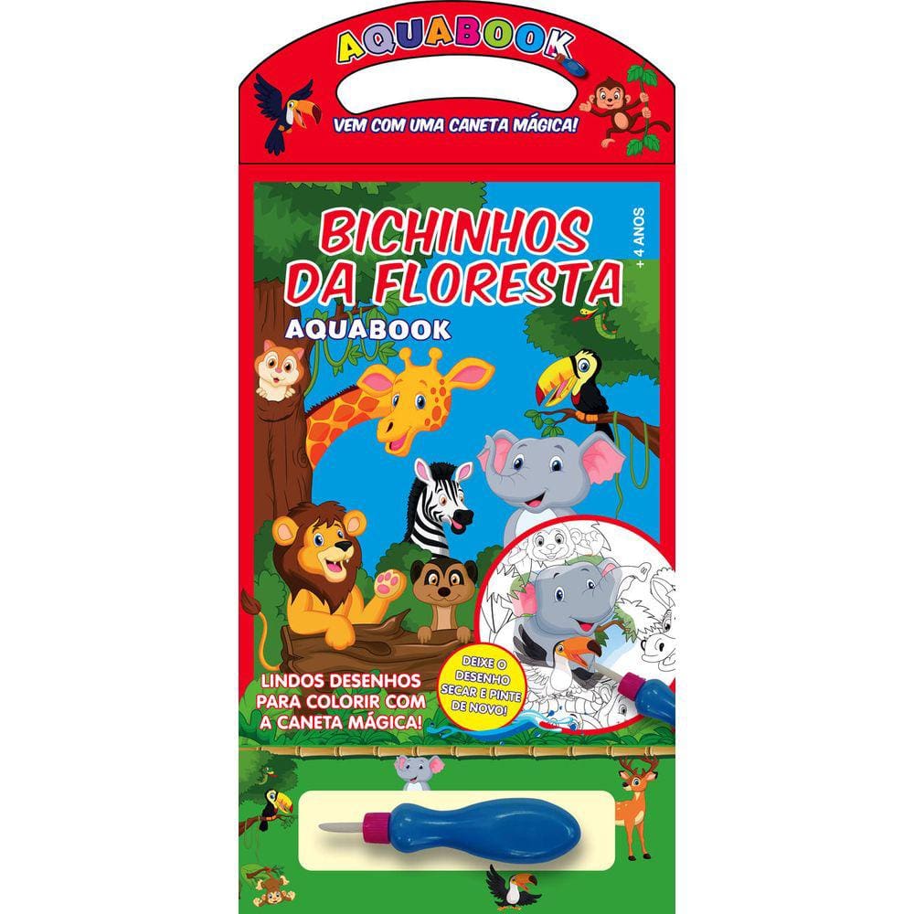 Aquabook Bichinhos da Floresta