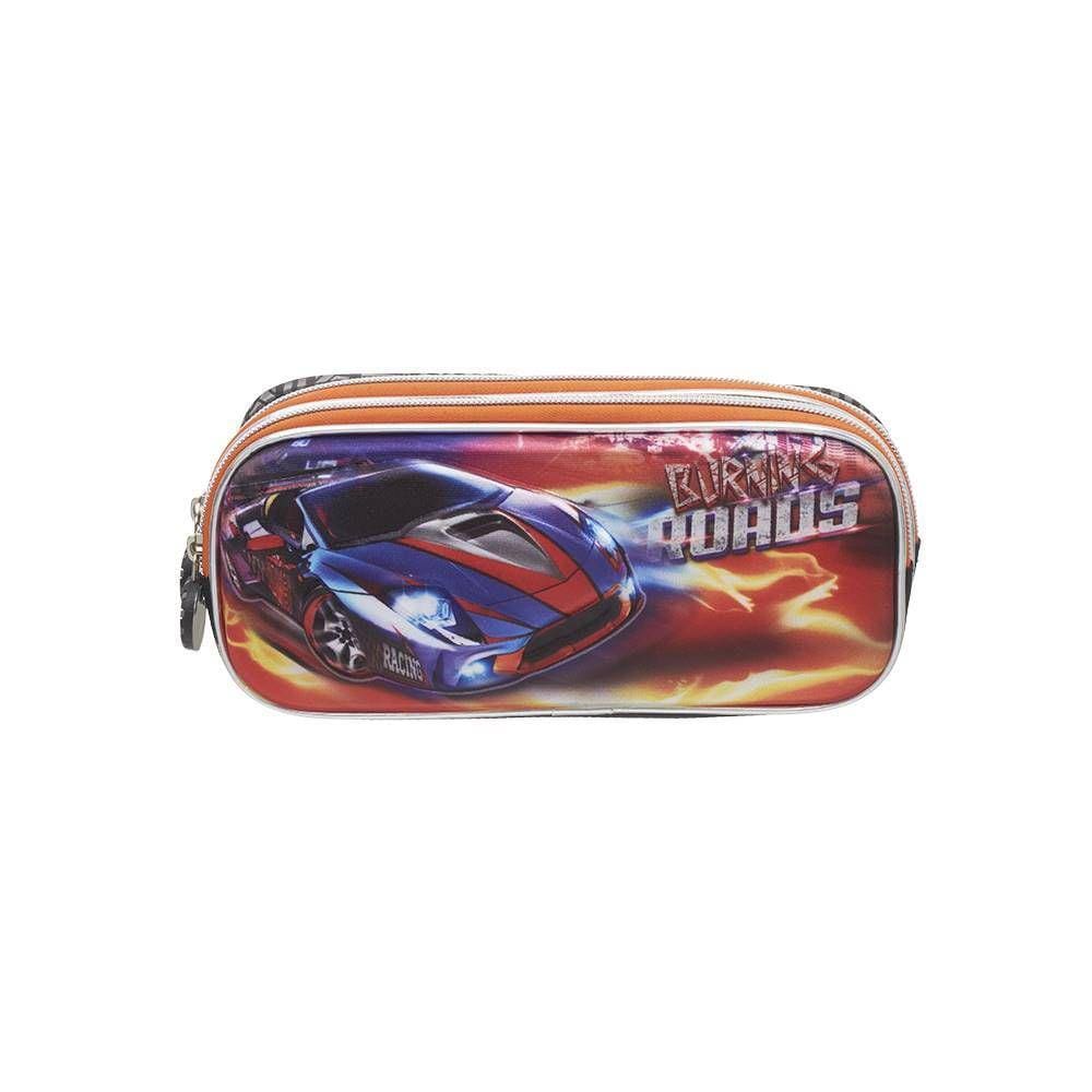 Estojo carro vermelho