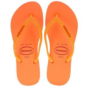 Chinelo Feminino Slim Glitter Neon Havaianas - 4147111