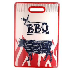 Tábua para Churrasco em Plástico BBQ 42,5cm FXH-588 - Homeflex