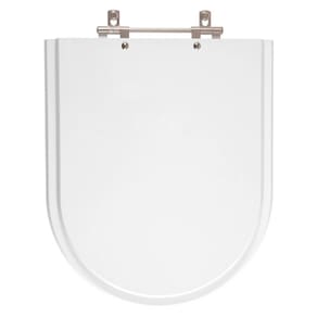 Tampa De Vaso Sanitário Jasmim Branco Para Bacia Fiori