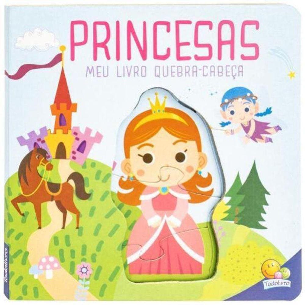 Meu Livro Quebra-Cabeça: Princesas