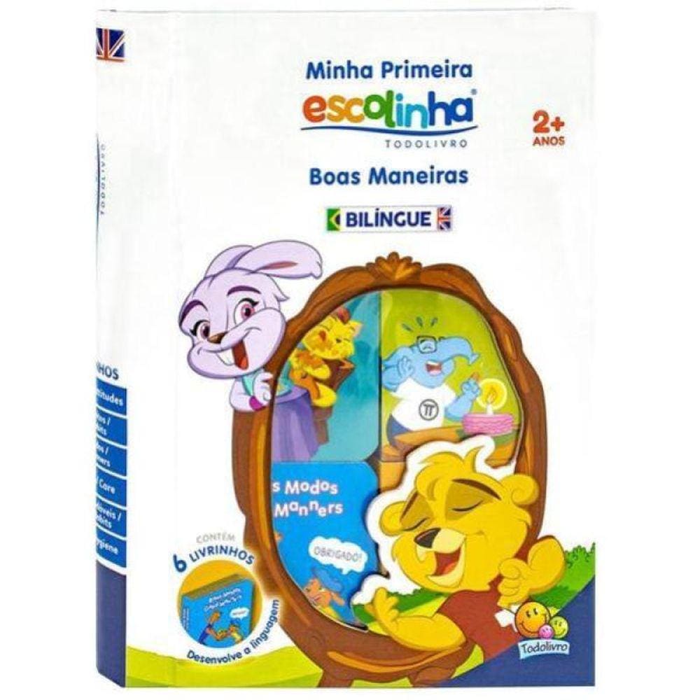Box C/6 Und: Minha Primeira Escolinha Boas Maneiras