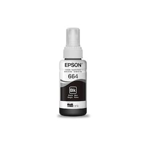 Refil Tinta Epson T664120 Preto 70ml