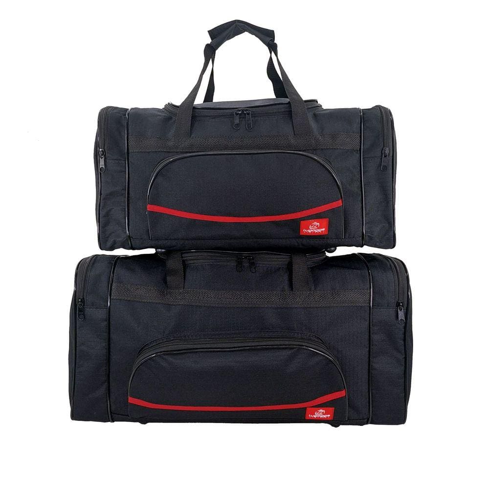 Kit bolsa mala bagagem mao viagem passeio media grande