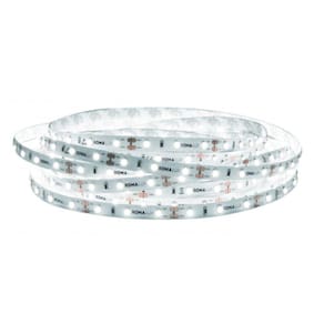 Fita De Led 4,8w/m 12v 6000k - 05metros 300 Leds Ip20 6000k Luz Branca