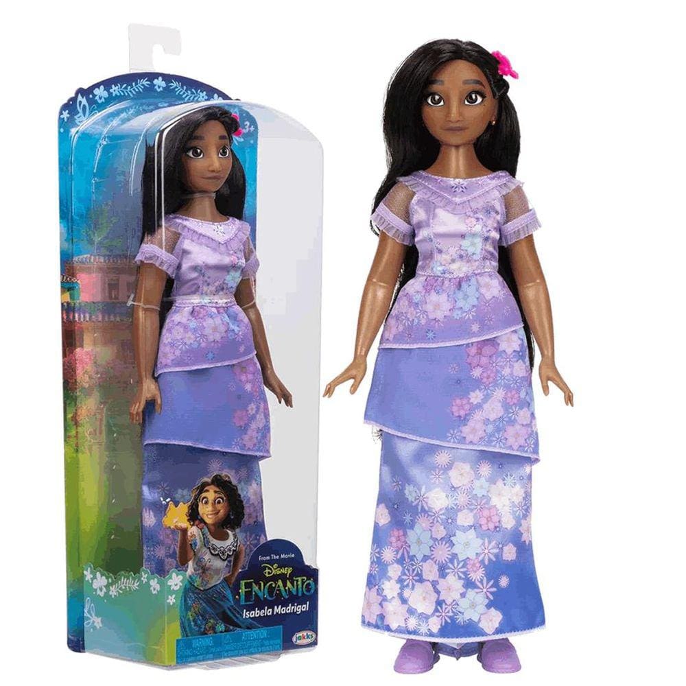 Boneca Encanto Fashion Doll Isabela Disney Candide 9734