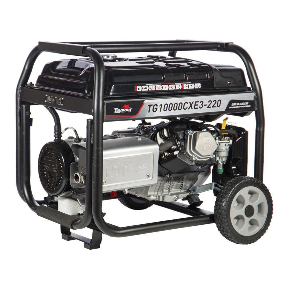 Gerador de Energia a Gasolina Tg10000cxe3-220 Toyama