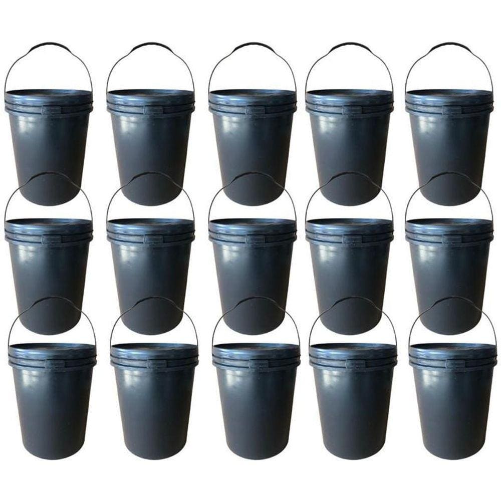 Balde 16L Para Graxa - 15 Pçs