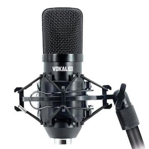 Microfone Condensador Vokal Sv80u Usb - Preto