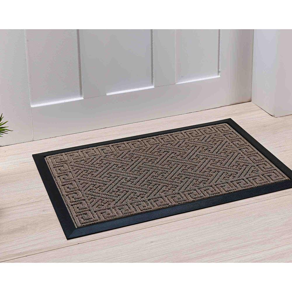 Tapete Porta Lima 0,60 x 0,90 Des 001 Bege Niazitex