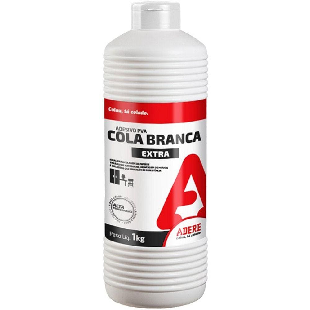 Cola PVA Branca Adere 1KG