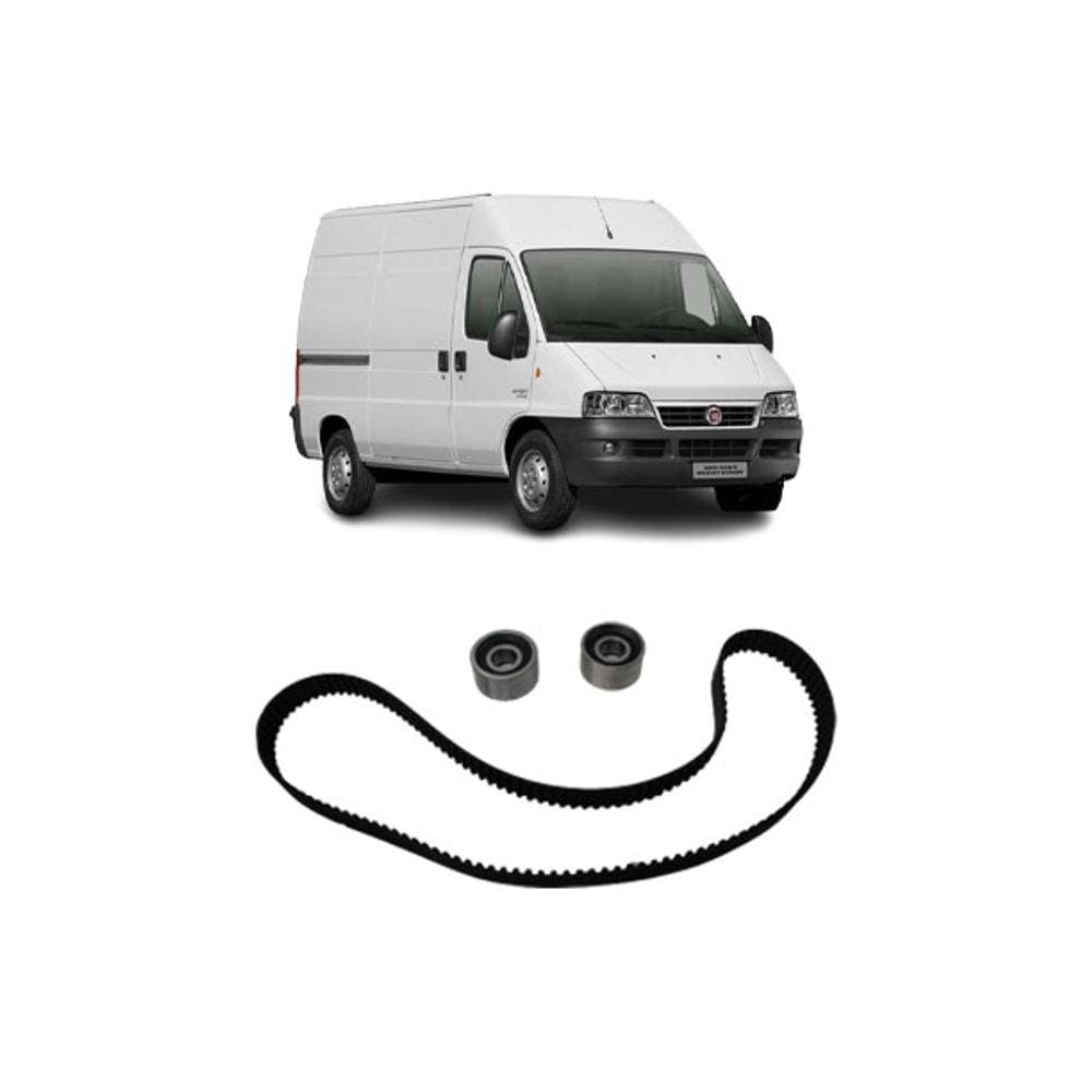 Correia Dentada Ducato (2006/2009) 152 Dentes (Kit Completo)