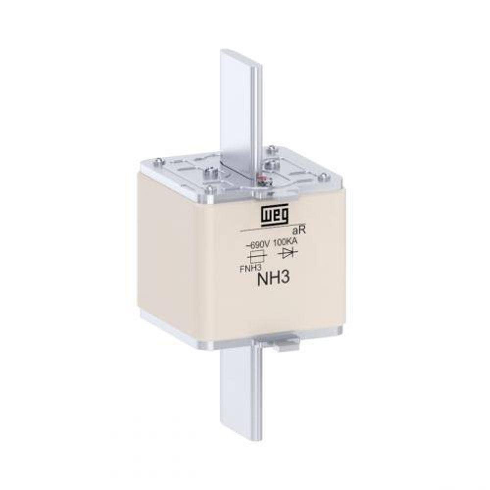 Fusível Ultra Rápido Tipo Nh Tamanho 03 500A Fnh03-500K-A