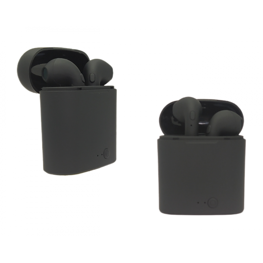 Fone de Ouvido Sem Fio Bluetooth i7s color - PRETO