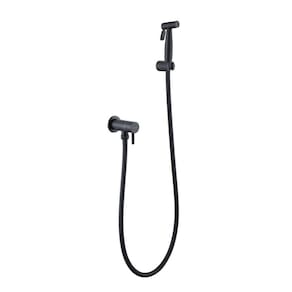 Ducha Higiênica Inox Preto com Registro NOX15B Doan