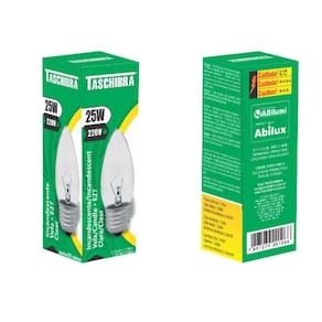 Lâmpada Incandescente Taschibra Vela Clara 25w E27 220v